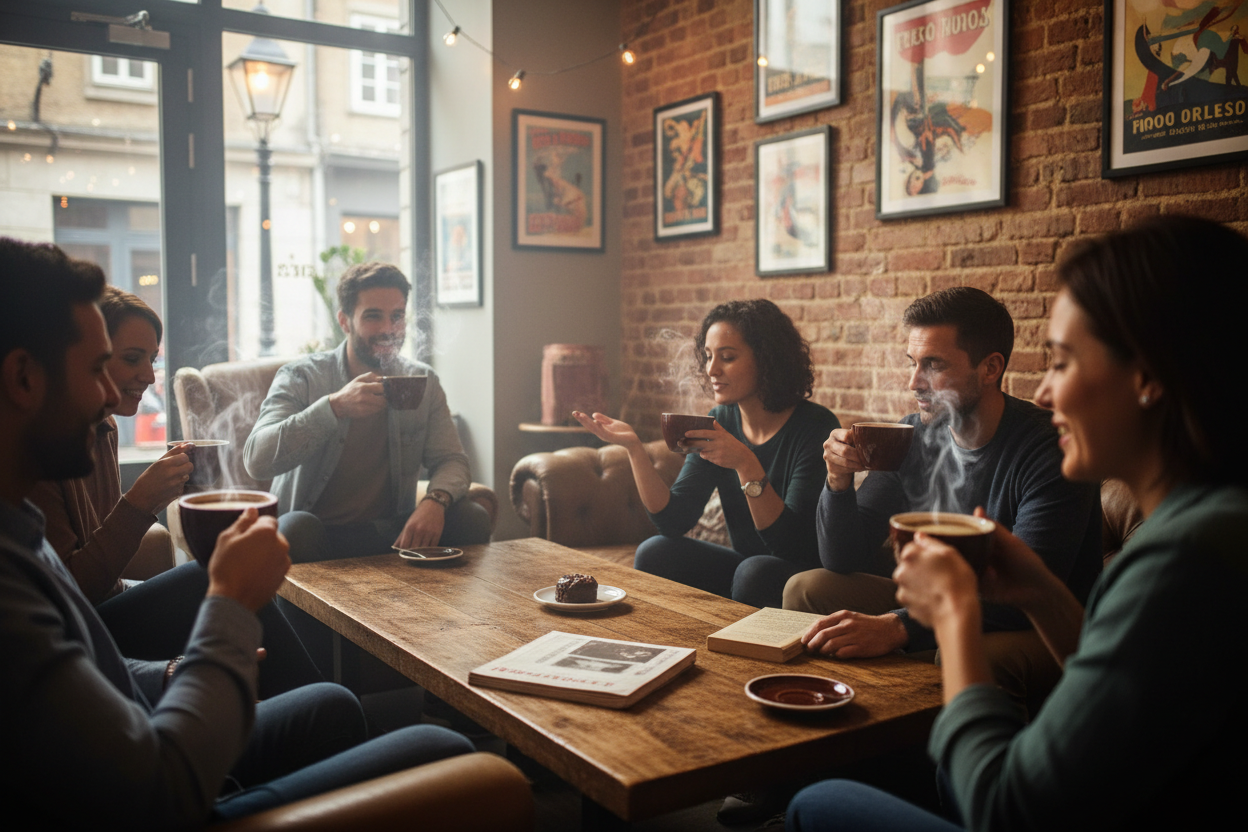 french roast coffee drinkers